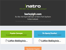Tablet Screenshot of barisyigit.com